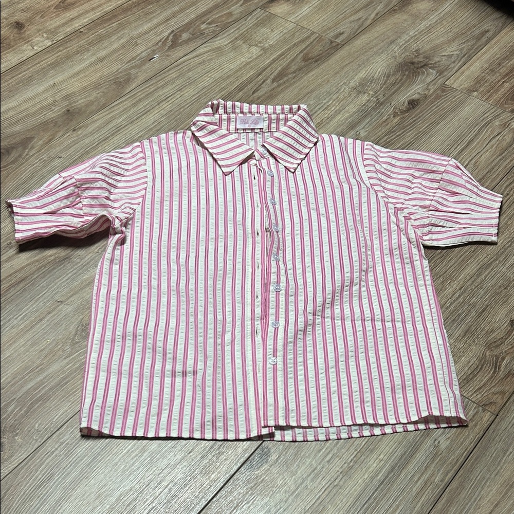 Striped Pink Women’s Blouse